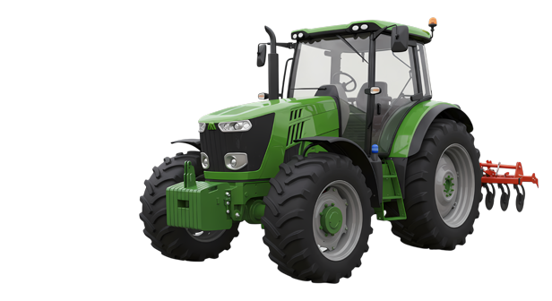 Tractor verde